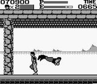 une photo d'Ã©cran de Kung Fu Master sur Nintendo Game Boy